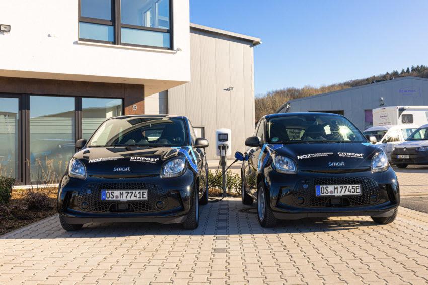 Autos von vorne
